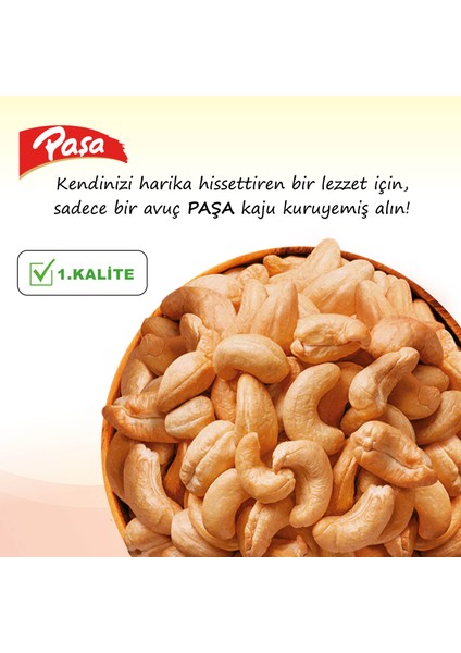 Paşa Kuruyemiş Işlenmiş Kaju Fıstığı Teneke Kutu 150 gr