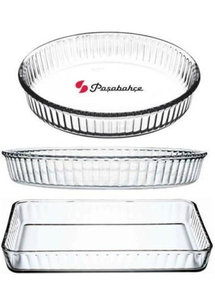 Fırın Tepsisi 3'lü Borcam FMA03121 FMA192423 FMA192621