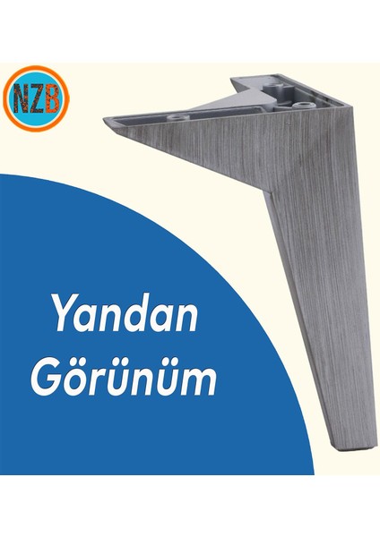 Mobilya Kanepe Çekyat Sehpa Tv Ünitesi Baza Koltuk Ayağı Çekyat Renk Saten Eskitme 12 cm Ayak modelleri