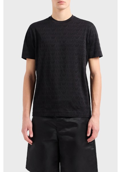 Pamuklu Regular Fit Bisiklet Yaka T Shirt Erkek T Shirt 3D1TH5 1jorz 0999
