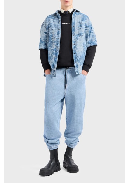 Pamuklu Regular Fit Sıfır Yaka Sweat Erkek Sweat 3D1MEC 1jodz 0033 modelleri