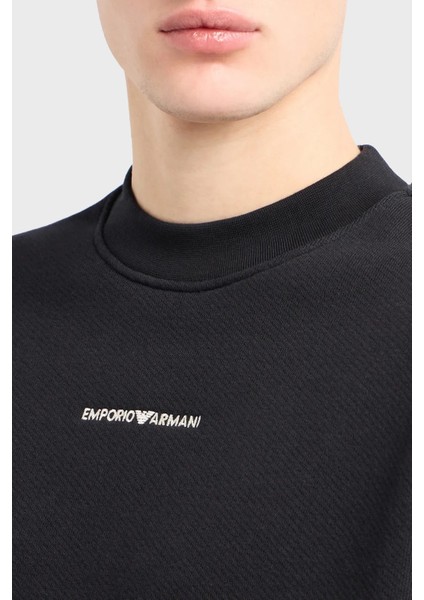 Pamuklu Regular Fit Sıfır Yaka Sweat Erkek Sweat 3D1MEC 1jodz 0033 fırsatları