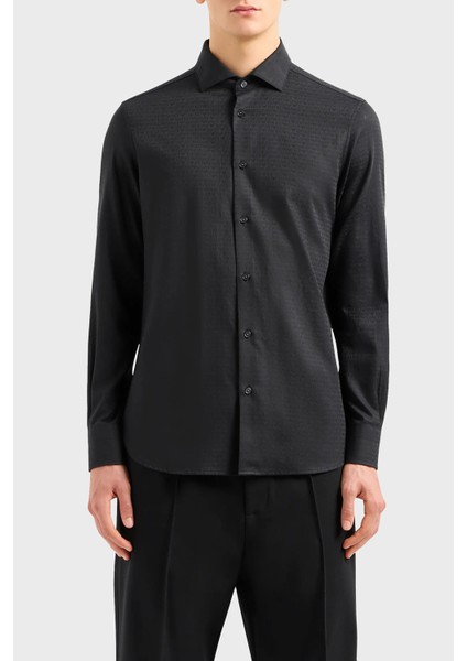 Pamuklu Regular Fit Poplin Gömlek Erkek Gömlek 3D1C86 1nıuz F054