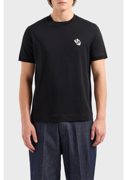 Pamuklu Regular Fit Bisiklet Yaka T Shirt Erkek T Shirt 3D1TN3 1jocz 0032