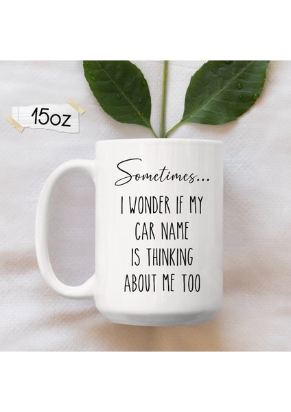 Komik Araba Adam Hediyesi, Araba Tutkunlarına Hediye, Merak Ediyorum Özel Ca Ingilizce Kupam fırsatları