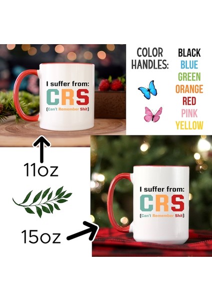 Crs Hastalığı Çekiyorum Hatırlamıyorum Kupa, Coff Ingilizce Kupa