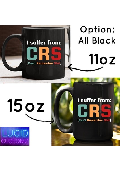 Crs Hastalığı Çekiyorum Hatırlamıyorum Kupa, Coff Ingilizce Kupa