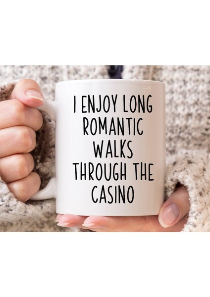 Casino Hediyeleri, Kumarbaz Hediyesi, Casino Oyuncusu Kahve Kupa, Poker Lover Ingilizce Kupa