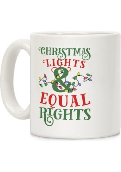 Noel Işıkları ve Eşit Haklar Kupa Ingilizce Kupa fiyatları