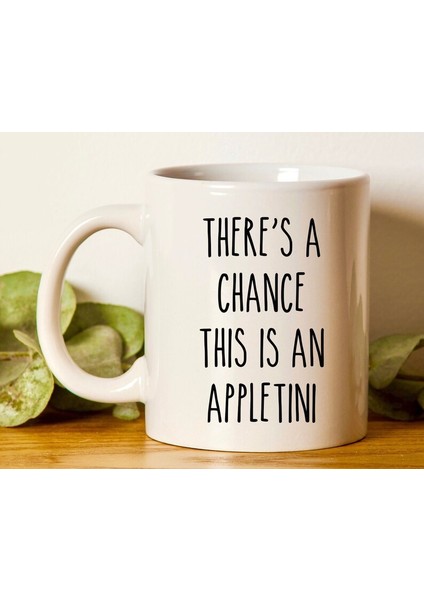 Appletini Hediyesi • Appletini Kupa • Komik Kahve Kupa • Alkol Kupa • Ingilizce Kupa