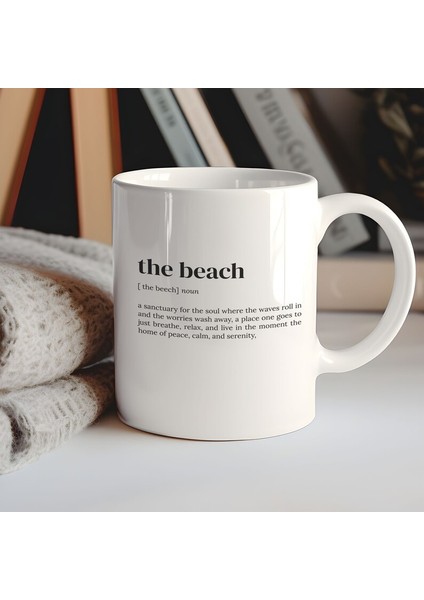 The Beach Kahve Kupa, Kahve Kupa, Kahve Kupalar Yaz, Komik Çift Ingilizce Kupa