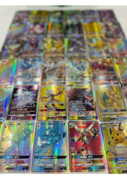 Pokemon Gx, Vmax ve Vstar Yeni Seri Özel Parlak Kart 100 Adet Pokemon Kart ve Pokemon Kart Albüm