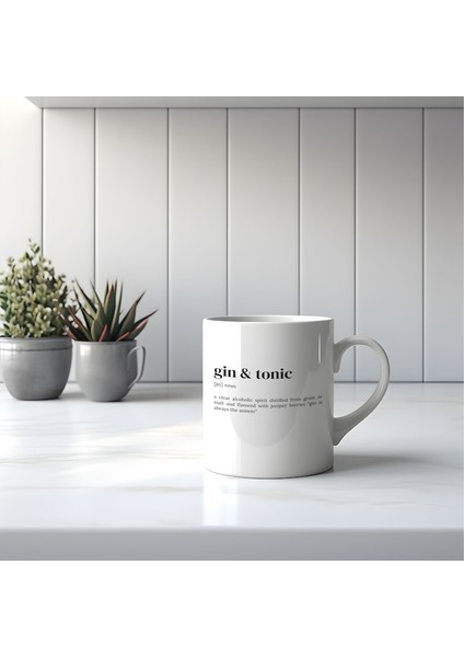 Kahve Kupa Cin & Tonik Tanımı, Kahve Kupa, Komik Alkol Hediyesi Ingilizce Kupa fiyatları