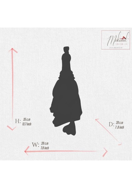 Mavi Eşarplı ve Sepetli El Yapımı Seramik Tavuk Figürü Çiftlik Evi Dekoru - Mükemel orijinal tasarım modelleri