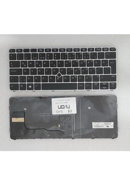Hp Elitebook 820 G3 Notebook Klavyesi Tr