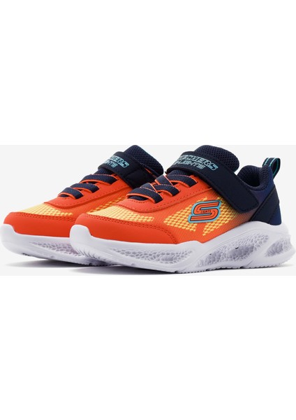 Skechers Meteor - Lights Küçük Erkek Çocuk Lacivert Işıklı Spor Ayakkabı 401495N Nvor
