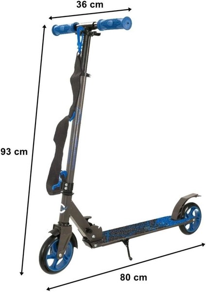 Nessiworld Evo Flexi 2 Tekerlekli Scooter Mavi