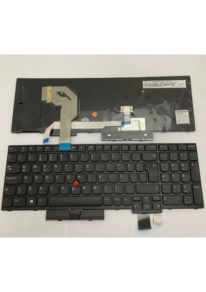 Lenovo 01HX286 01HX246 uyumlu Notebook Klavyesi Siyah TR