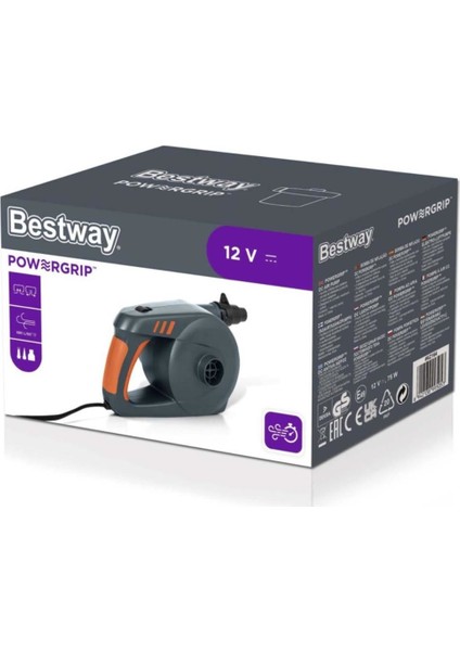 Nessiworld Bestway Powergrip 12V Elektrikli Pompa