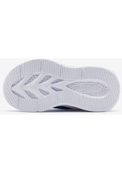 Skechers Meteor - Lights Küçük Erkek Çocuk Siyah Işıklı Spor Ayakkabı 401495N Bkbl