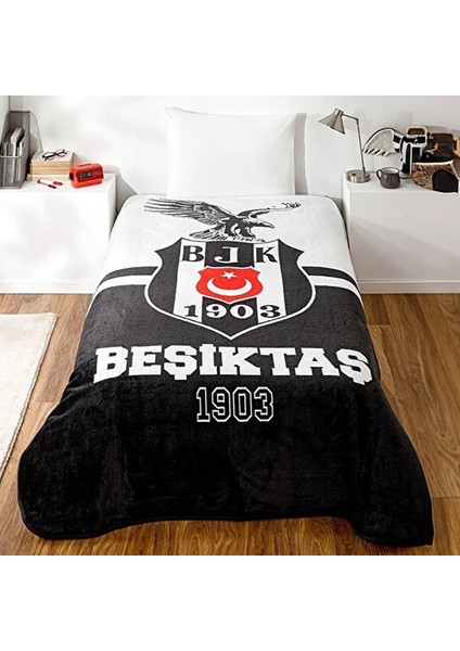 Tek Kişilik Taraftar Battaniye Beşiktaş