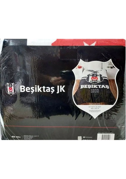 Tek Kişilik Taraftar Battaniye Beşiktaş