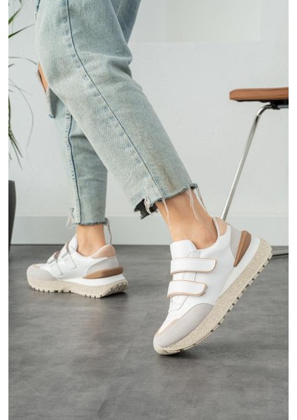Ten Günlük Cırtlı Iç Taban Kadın Sneaker