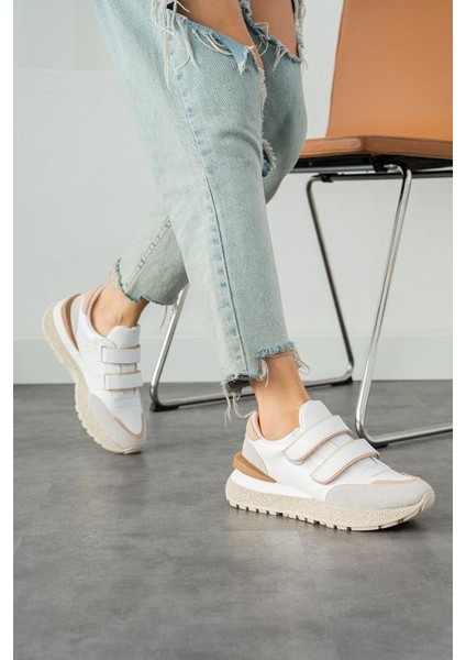 Ten Günlük Cırtlı Iç Taban Kadın Sneaker