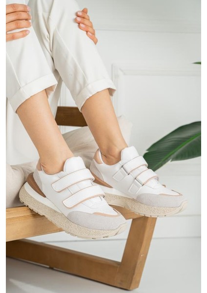 Ten Günlük Cırtlı Iç Taban Kadın Sneaker
