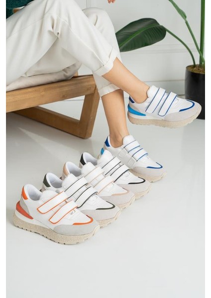 Ten Günlük Cırtlı Iç Taban Kadın Sneaker