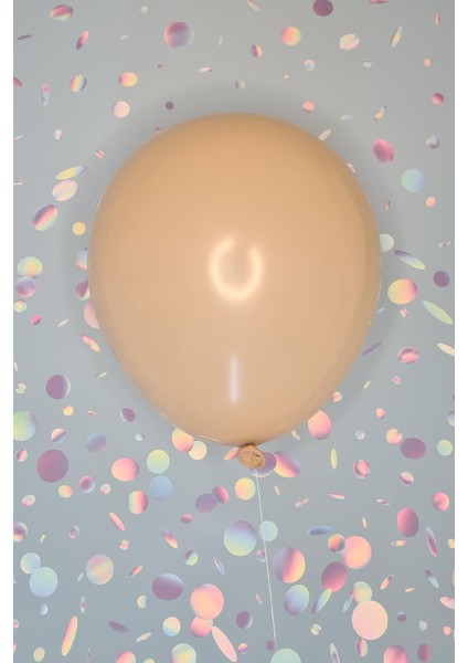 Ten Rengi Retro Renk Balon 10 Adet - 12 Inc 30 cm Parti Balonu