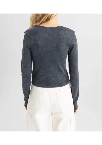 Uzun Kollu Kadın T-Shirt 2810 indirimleri