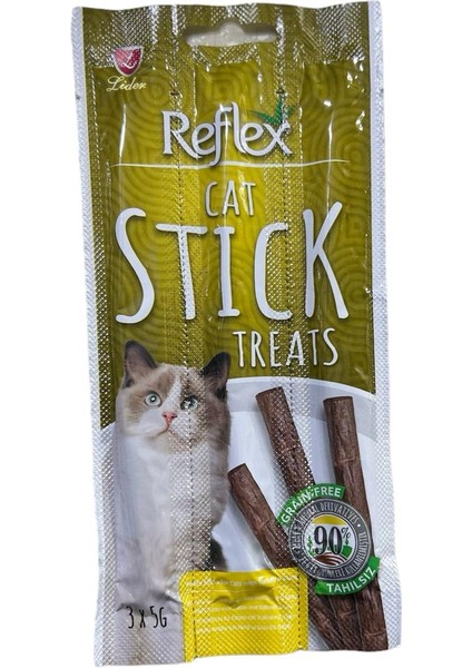 Cat Stıck Treats Reflex Stick Kedi Ödül Maması Çubuk Ödül Maması 10X3LÜ Karışık Paket fırsatları