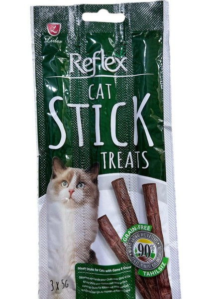 Cat Stıck Treats Reflex Stick Kedi Ödül Maması Çubuk Ödül Maması 10X3LÜ Karışık Paket indirimleri