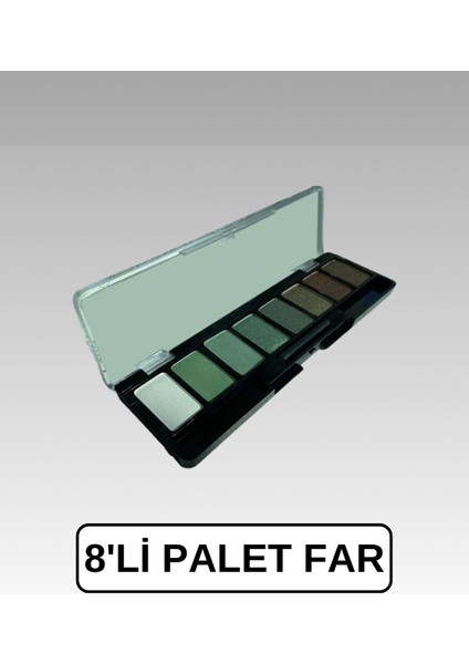 Professional Make-Up 8 Li Far Paleti 07