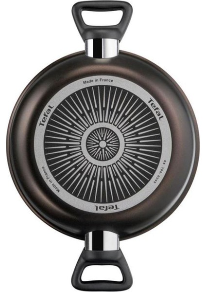 Titanyum 2x Xl Difüzyon Tabanlı Kapaklı Sahan - Siyah - 24 cm fiyatları