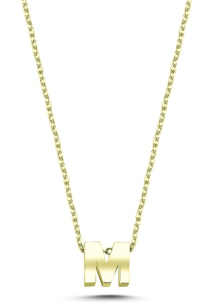 925 Ayar Gümüş Harf Kolye indirimleri