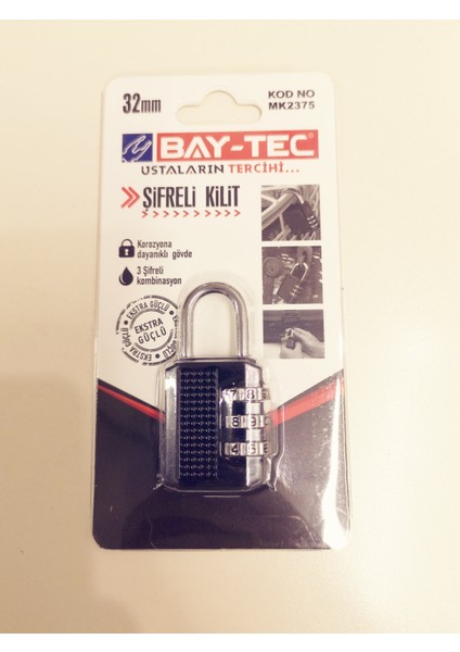 32 mm Şifreli Asma Kilit 3 Şifreli Dolap Valiz Bavul Spor Dolabı Kilidi fiyatları
