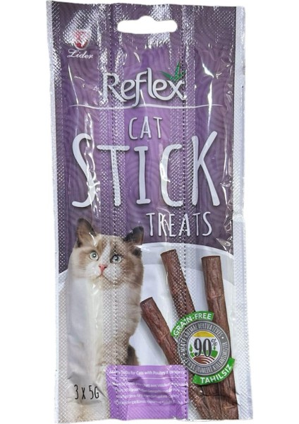 Stıck Treats Reflex Stick Kedi Ödül Maması Çubuk Ödül 25X3LÜ Karışık Paket