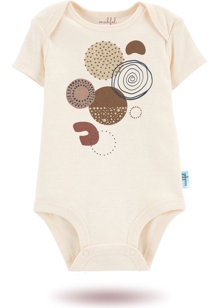 3'lü Organik Baskılı Kısa Kollu Bebek Body ZIBINKISABEJ-EKRU-GÜNEŞ290-291 fiyatları