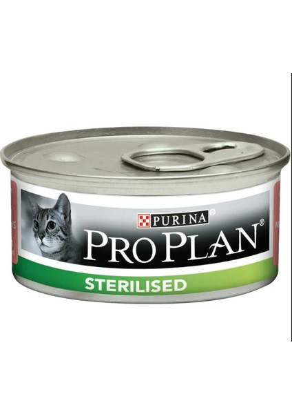 Proplan Sterilised Somonlu Yetişkin Kedi Konservesi 85 gr