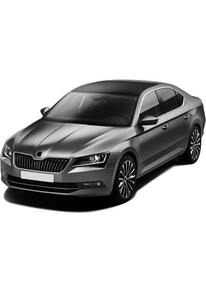 Skoda Superb Krom Cam Çerçeve Seti 12 Prç 2015-2024