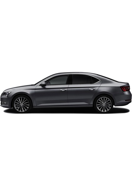 Skoda Superb Krom Cam Çerçeve Seti 12 Prç 2015-2024