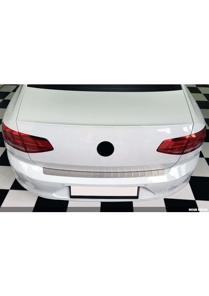 Vw Passat B8 Krom Arka Tampon Eşiği 2015-2023