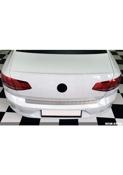 Vw Passat B8.5 Krom Arka Tampon Eşiği 2019 ve Üzeri