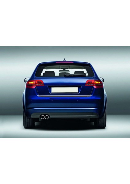 Audi A3 Krom Bagaj Alt Çıtası 2004-2012 (4 Kapı)