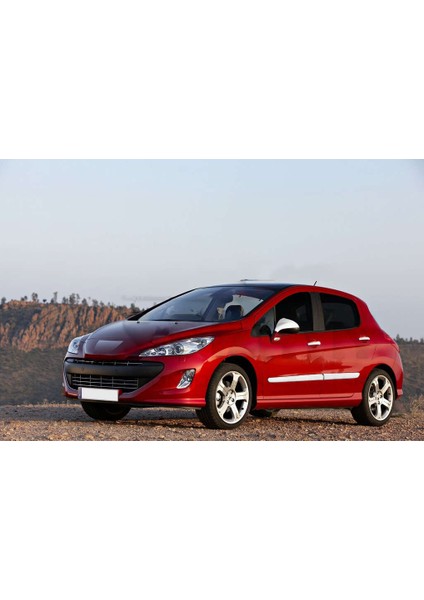 Peugeot 308 Krom Yan Kapı Çıtası 4 Prç 2007-2013