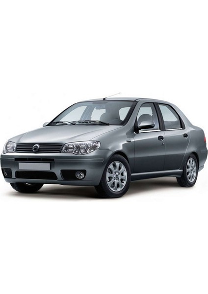 Fiat Albea Krom Cam Çıtası 4 Prç 2002-2012