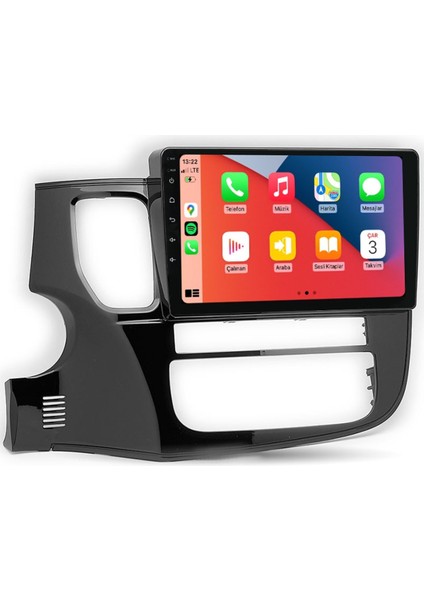 Mitsubishi Outlander Android Multimedya 4GB/64GB Carplay 10 Inc Hd IPS Ekran Kamera Hediyeli