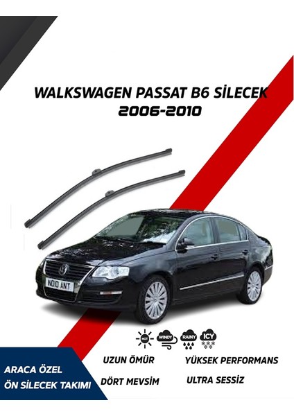 Passat B6 2006-2010 Uyumlu Model Silecek Seti